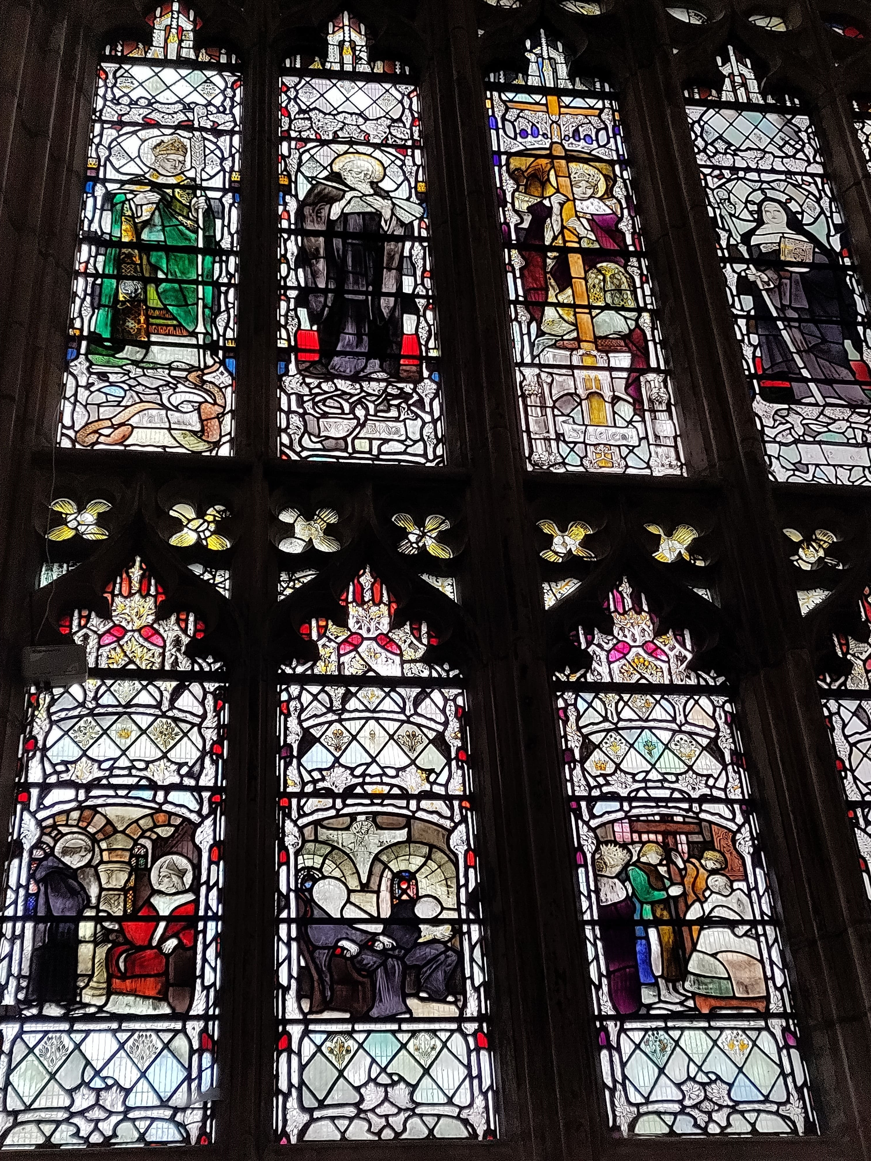 An image of a stained glass window.